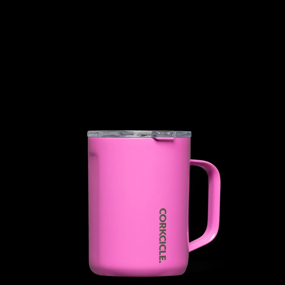 New CORKCICLE Classic Coffee Mug Miami Pink