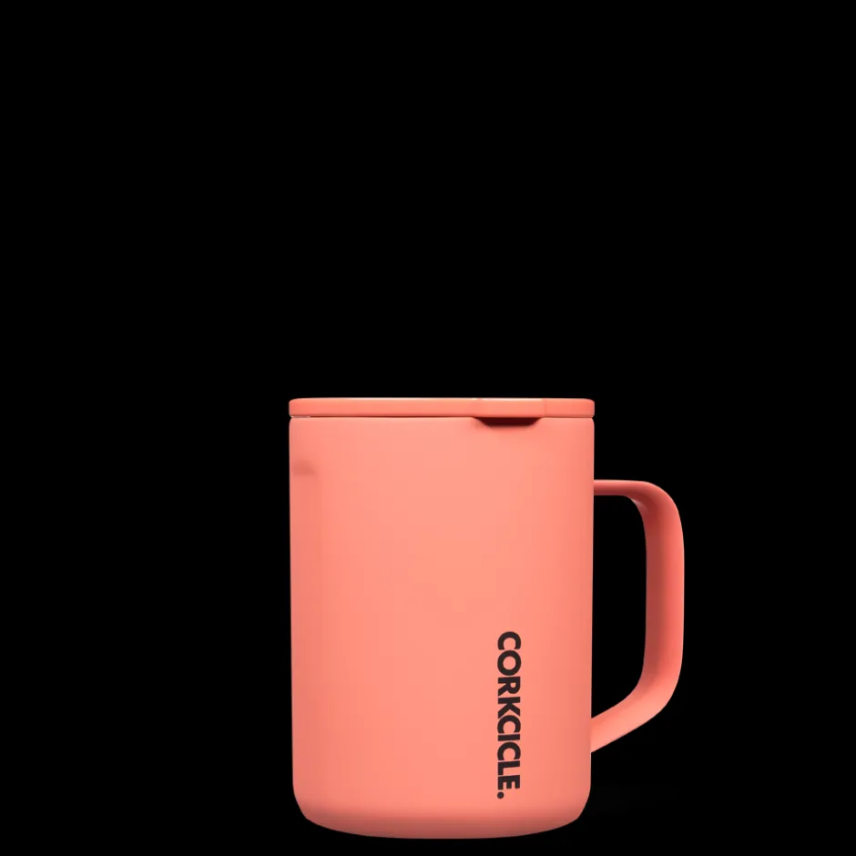 Store CORKCICLE Neon Lights Coffee Mug Coral