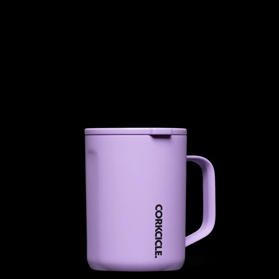 Cheap CORKCICLE Neon Lights Coffee Mug Sun Soaked Lilac