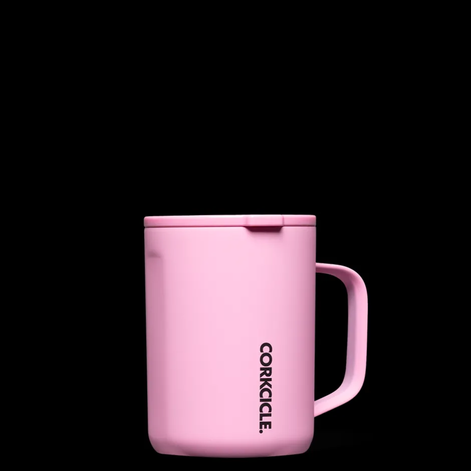Online CORKCICLE Neon Lights Coffee Mug Sun Soaked Pink