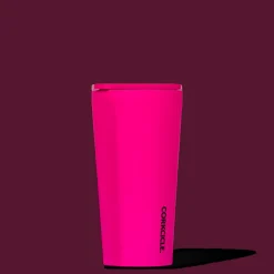 Hot CORKCICLE Neon Lights Tumbler Neon Pink