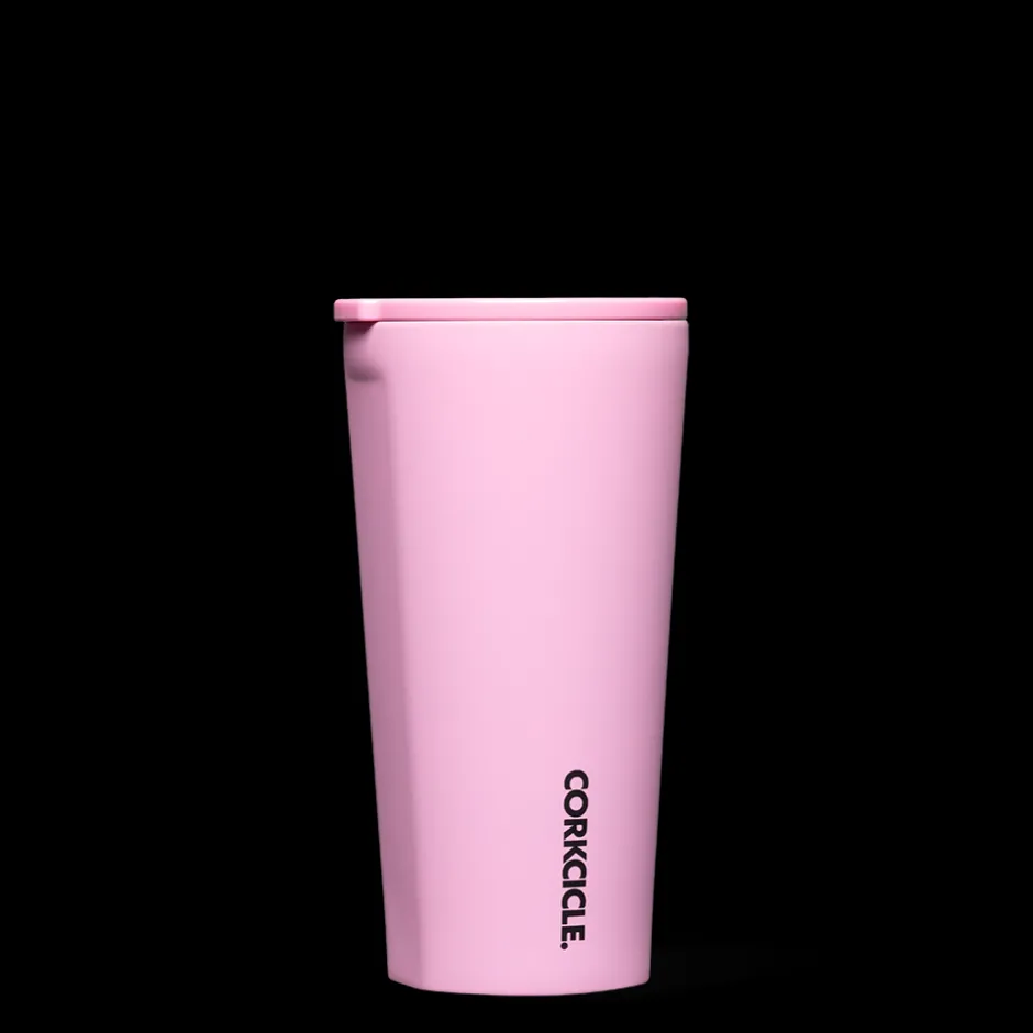 Best Sale CORKCICLE Neon Lights Tumbler Sun Soaked Pink