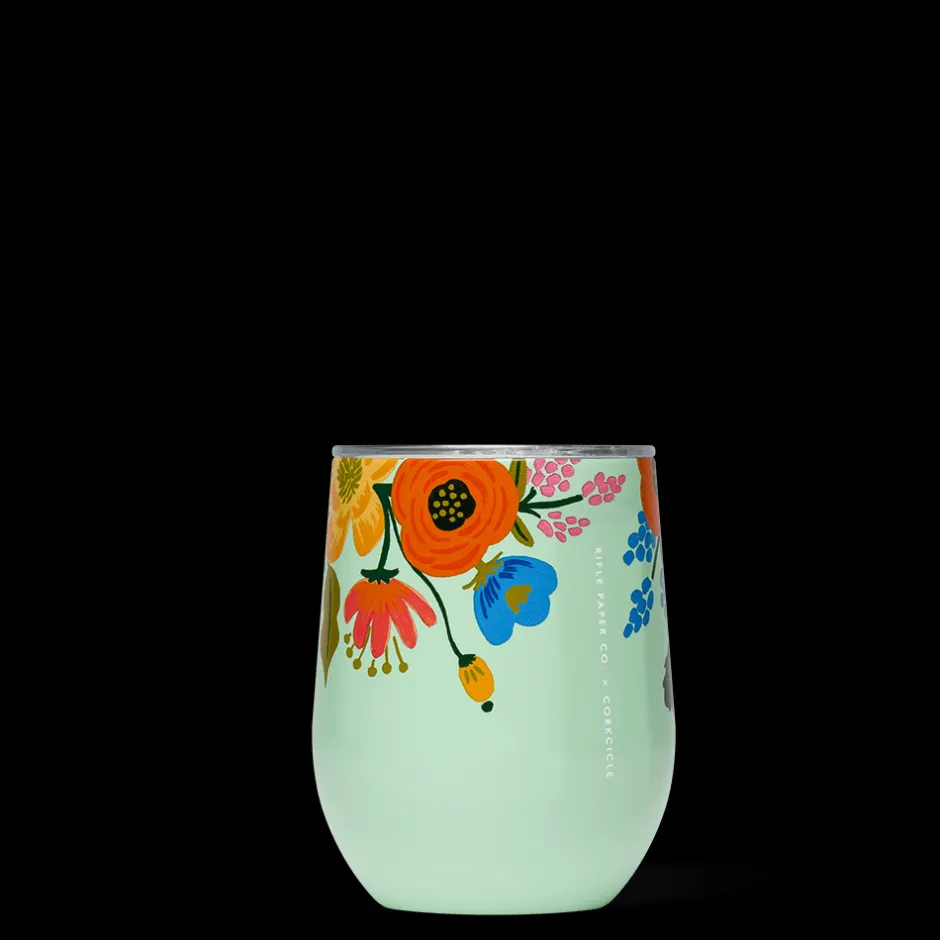 Online CORKCICLE Rifle Paper Co. Stemless Mint Lively Floral