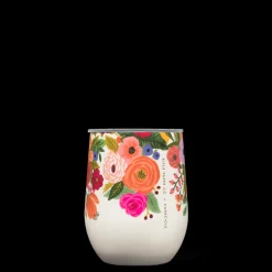 Outlet CORKCICLE Rifle Paper Co. Stemless Garden Party Cream