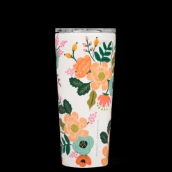 Best Sale CORKCICLE Rifle Paper Co. Tumbler Cream Lively Floral
